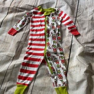 3/$20 Hanna Andersson Grinch Bodysuit 12-18 month